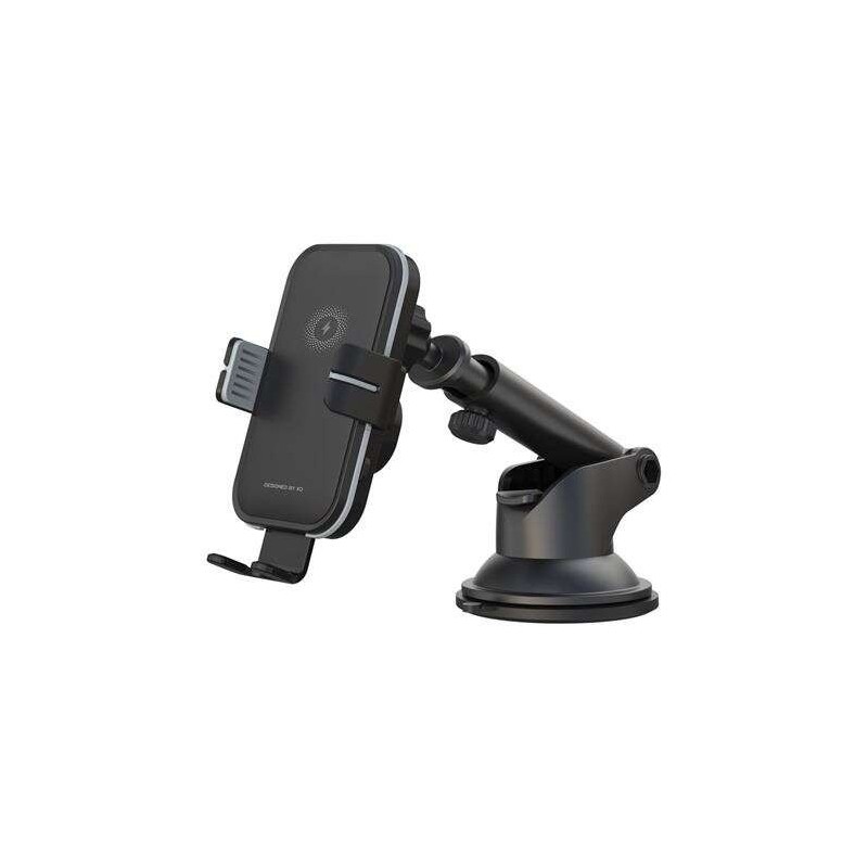 Supporto per auto con chiusura automatica XO + Base di ricarica wireless 15W WX027 Supporto per auto con chiusura automatica XO + Base di ricarica wireless 15W WX027