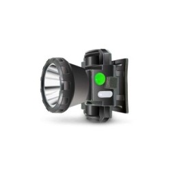 XO Foco LED Potente - Tamaño Optica de 46mm - Hasta 12 Horas de Luz Estroboscopica - Color Negro