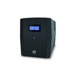Conceptronic Zeus 2200VA 1320W IEC SAI - AVR Incorporado - 6x IEC C13, 2x RJ-45 y 1x USB