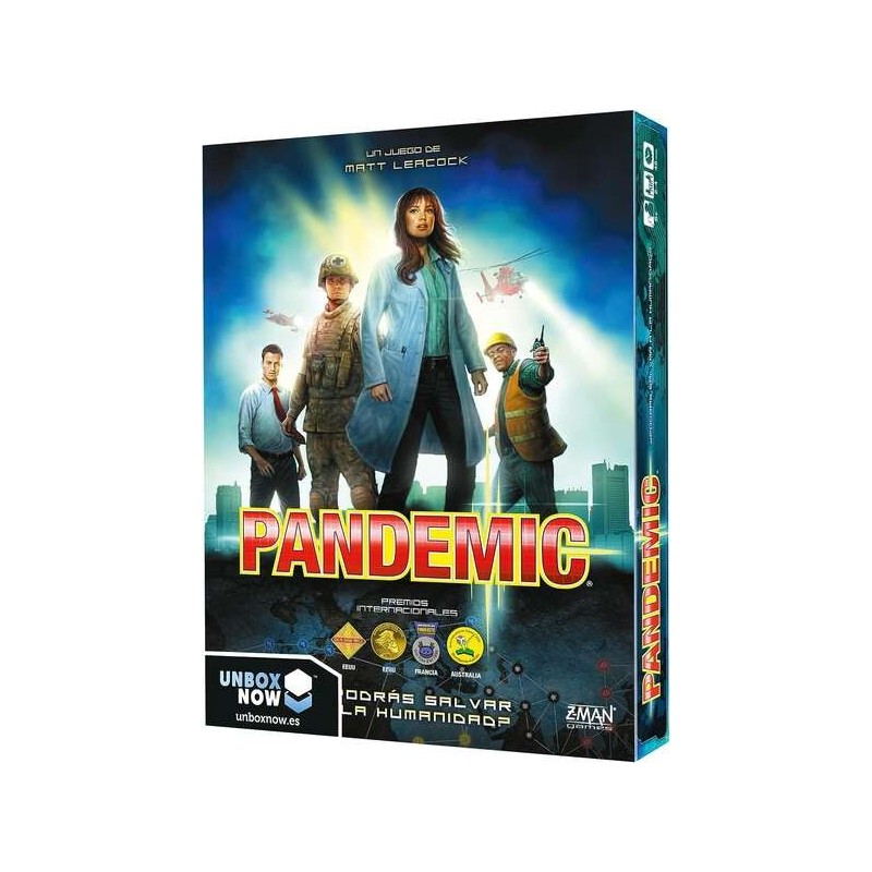 Gioco da Tavolo Pandemia - Tema Medicina - Da 2 a 4 Giocatori - Da 8 Anni - Durata 45min. ca. Gioco da Tavolo Pandemia - Tema Medicina - Da 2 a 4 Giocatori - Da 8 Anni - Durata 45min. ca.