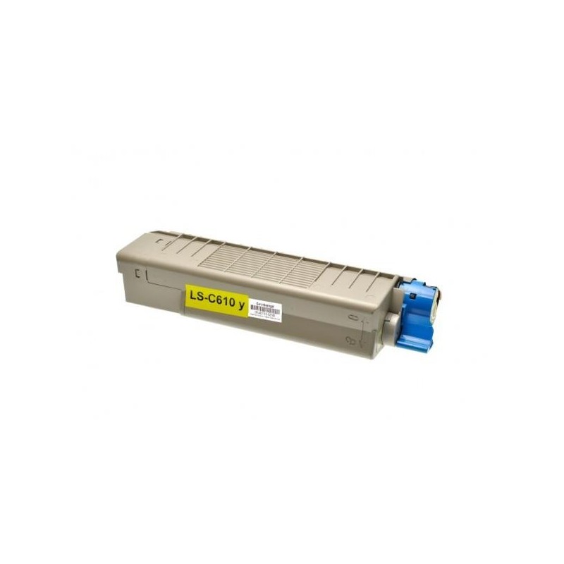 Oki C610 Giallo Cartuccia Compatibile