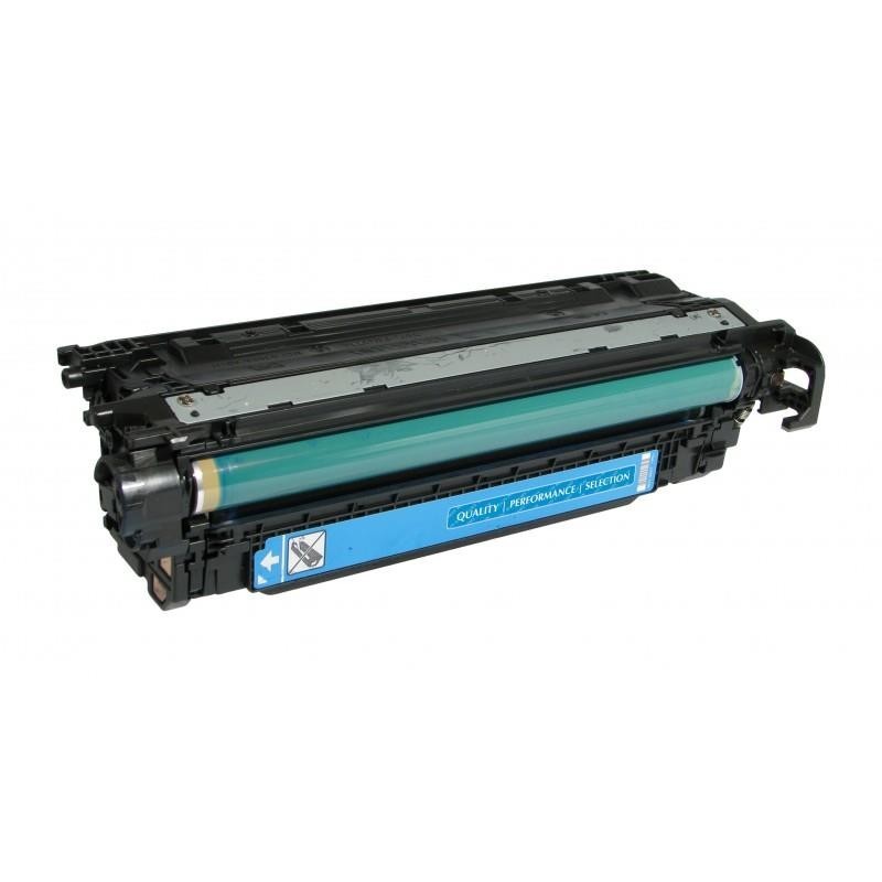 Hp CE251A Canon 723 Ciano Toner Compatibile per LaserJet CM 1530  CM 3530FS