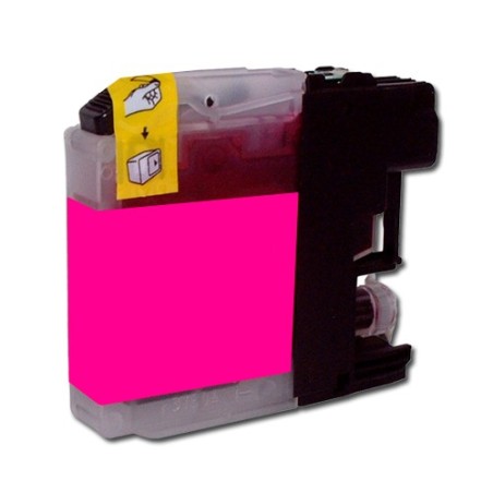 Brother LC123 Magenta Cartuccia Compatibile per DCP-J4110W J752DW MFC-J4410 J451