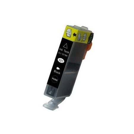 Canon CLI 521 Nero Cartuccia Compatibile per Ip3600 IP4600 MP540 MP620 630