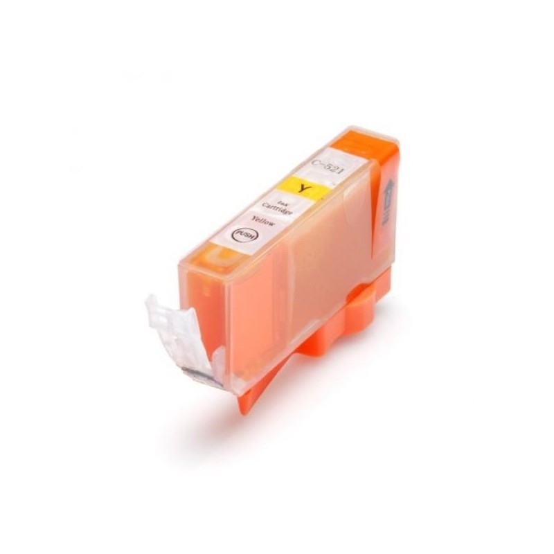 Canon CLI 521 Giallo Cartuccia Compatibile per Ip3600 IP4600 MP540 MP620 630