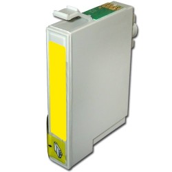 Epson T0484 Giallo Cartuccia Compatibile per Stylus photoR200/ R220/R300/R320/R3