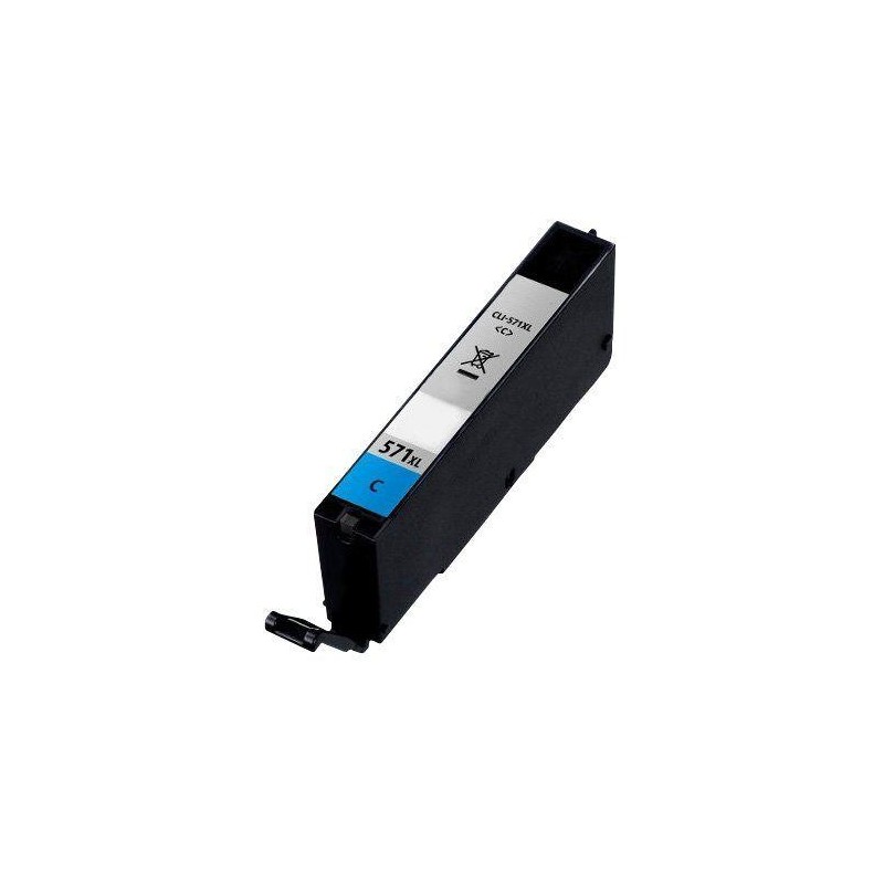 Canon CLI571 Ciano Cartuccia Compatibile per MG5700 MG6800 MG7700