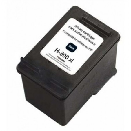 HP 300XL CC641EE Nero Compatibile per DeskJet D2560  D2660  F4280  F4224  F4283 