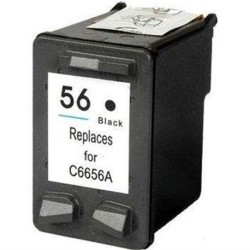 Hp N.56 C6656A Nero Cartuccia Compatibile per HP Desk Jet 450 5150 5550