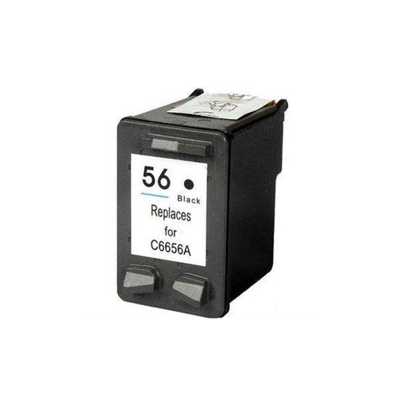 Hp N.56 C6656A Nero Cartuccia Compatibile per HP Desk Jet 450 5150 5550 Hp N.56 C6656A Nero Cartuccia Compatibile per HP Desk Jet 450 5150 5550