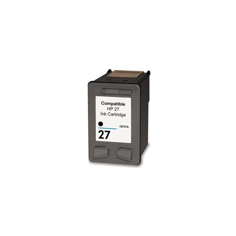 Hp N.27 C8727AE Nero Cartuccia Compatibile per PSC 1315v e Deskjet 3420  3425  3