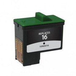 Lexmark no.16 Nero Compatibile per Lexmark Jet Printer Z13  Z23  Z23E (LE10N0016