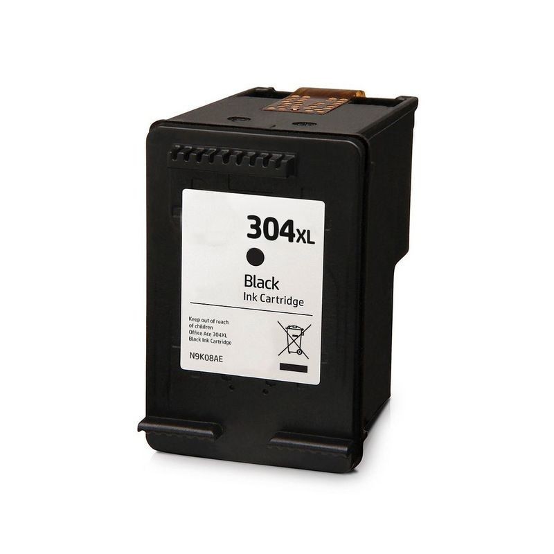 Hp 304XL N9K08AE Nero Compatibile per DeskJet 2620 Deskjet 3720 3730 3750 e 3 Hp 304XL N9K08AE Nero Compatibile per DeskJet 2620 Deskjet 3720 3730 3750 e 3