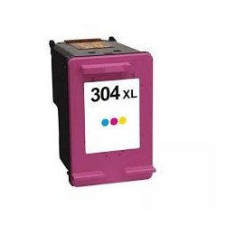 Hp 304XL N9K07AE Colori Compatibile per DeskJet 2620 e 2630  Deskjet 3720  3730 