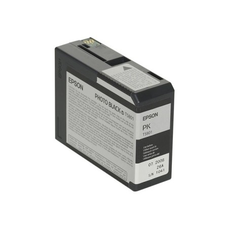 Epson T5801 Photo Nero Cartuccia Compatibile