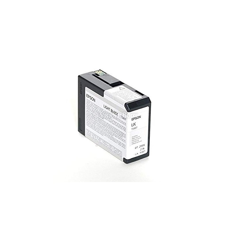 Epson T5807 Light Black Cartuccia Compatibile