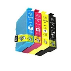 Epson T603XL Box 4 colori Cartucce Compatibili per XP-2100 / 3100 WF-2810 / 2830
