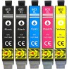 Epson T603XL (Box 5) 2 Nere 1 x colore Cartucce Compatibili per XP-2100 XP-3105