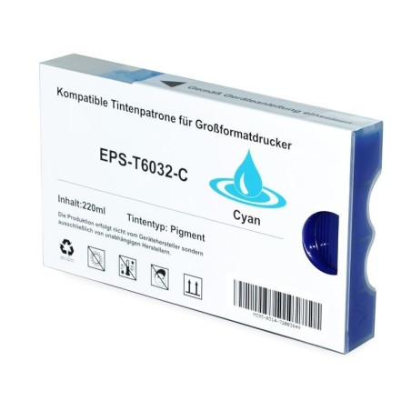 Epson T6032 Ciano Cartuccia Compatibile