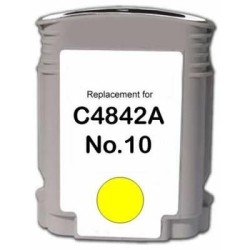 Hp no.10 (4842) Giallo Cartuccia Compatibile
