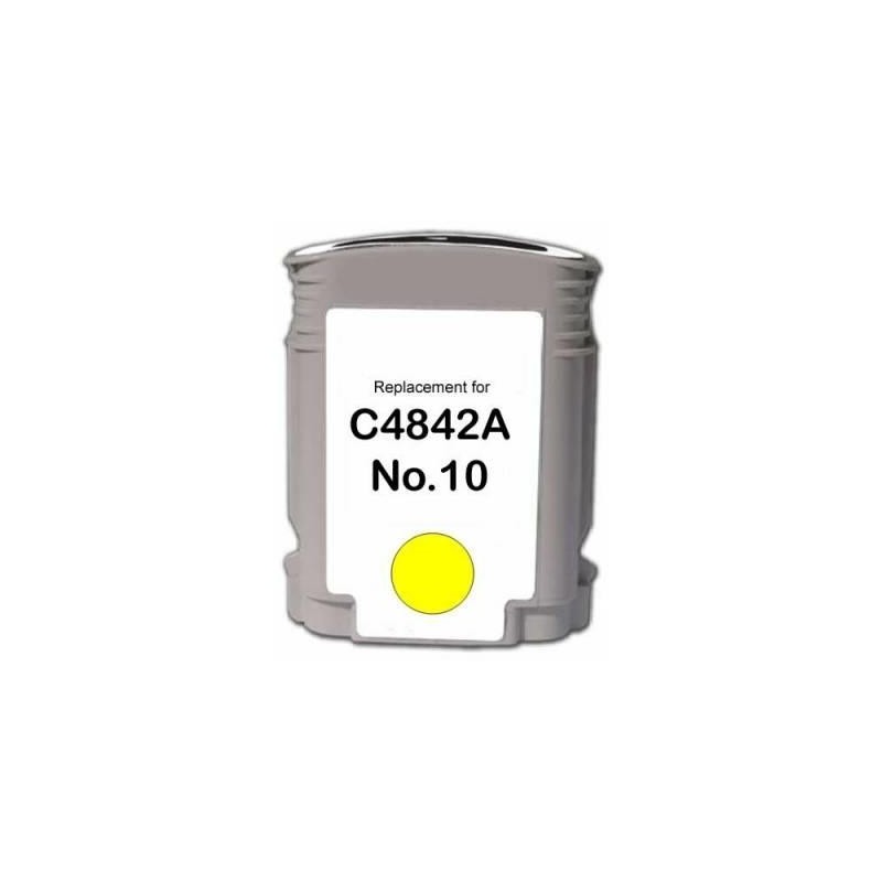 Hp no.10 (4842) Giallo Cartuccia Compatibile Hp no.10 (4842) Giallo Cartuccia Compatibile