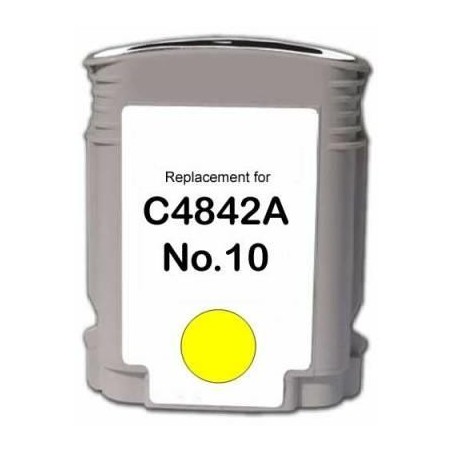 Hp no.10 (4842) Giallo Cartuccia Compatibile