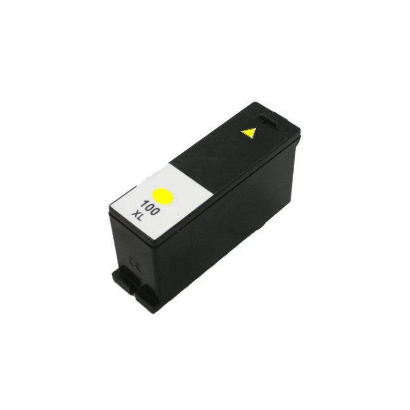 Lexmark 100XL Giallo Cartuccia Compatibile