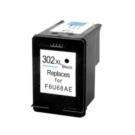 HP 302XL F6U68AE Nero Compatibile per DeskJet 1110  2130 e 3630  HP OfficeJet 38