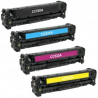 Hp CC533A/CE413A/CF383A Magenta toner compatibile
