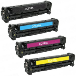 Hp CC533A/CE413A/CF383A Magenta toner compatibile