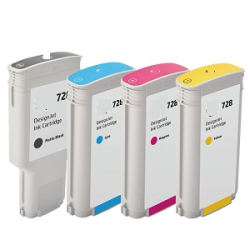 Hp 728 Giallo Cartuccia Compatibile 130ml