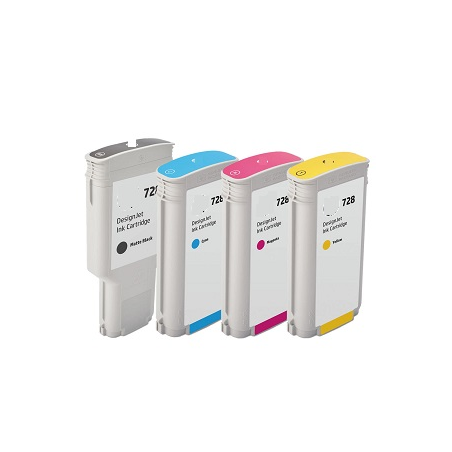 Hp 728 Giallo Cartuccia Compatibile 130ml