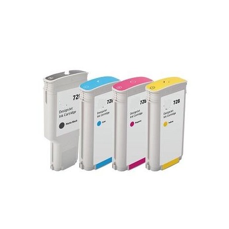 Hp 728 Ciano Cartuccia Compatibile 130ml