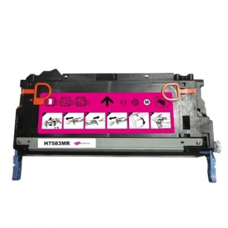 Hp Q7583 Magenta Toner Compatibile per HP3800  CP3505  Canon 5300
