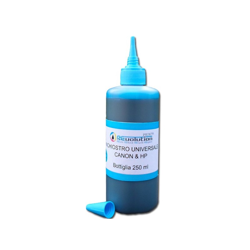 INCHIOSTRO UNIVERSALE 250 ml CIANO