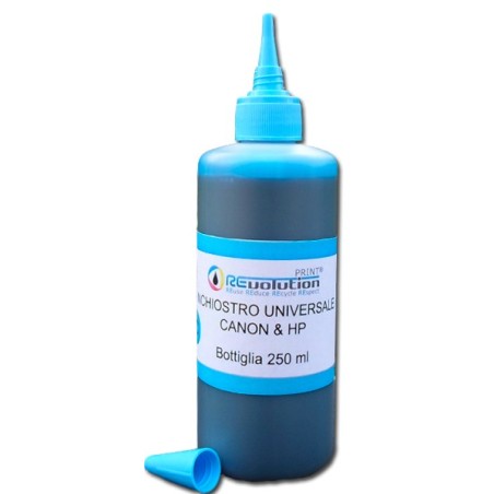 INCHIOSTRO UNIVERSALE 250 ml CIANO