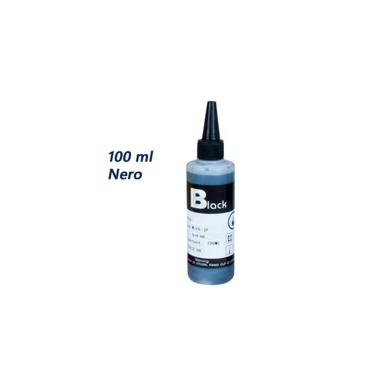 INCHIOSTRO UNIVERSALE 100ML NERO