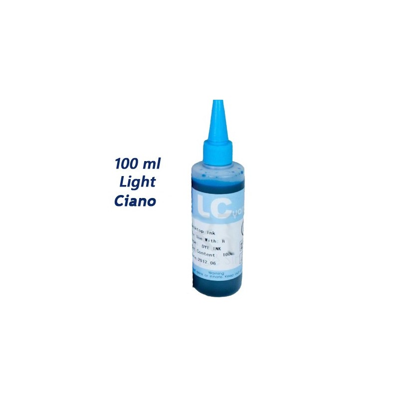 INCHIOSTRO UNIVERSALE 100ML LIGHT CIANO