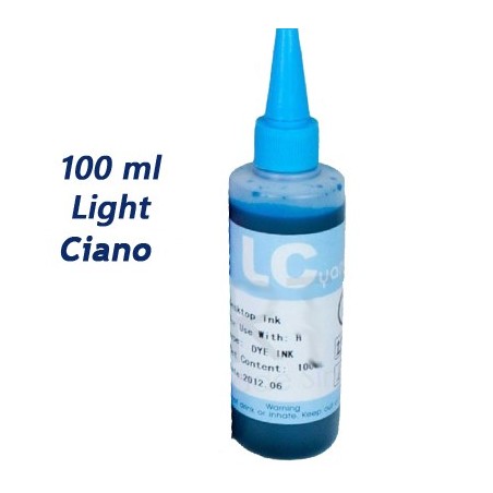 INCHIOSTRO UNIVERSALE 100ML LIGHT CIANO