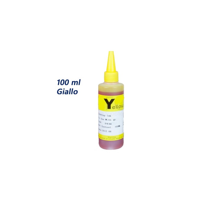 INCHIOSTRO UNIVERSALE 100ML GIALLO
