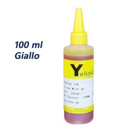 INCHIOSTRO UNIVERSALE 100ML GIALLO