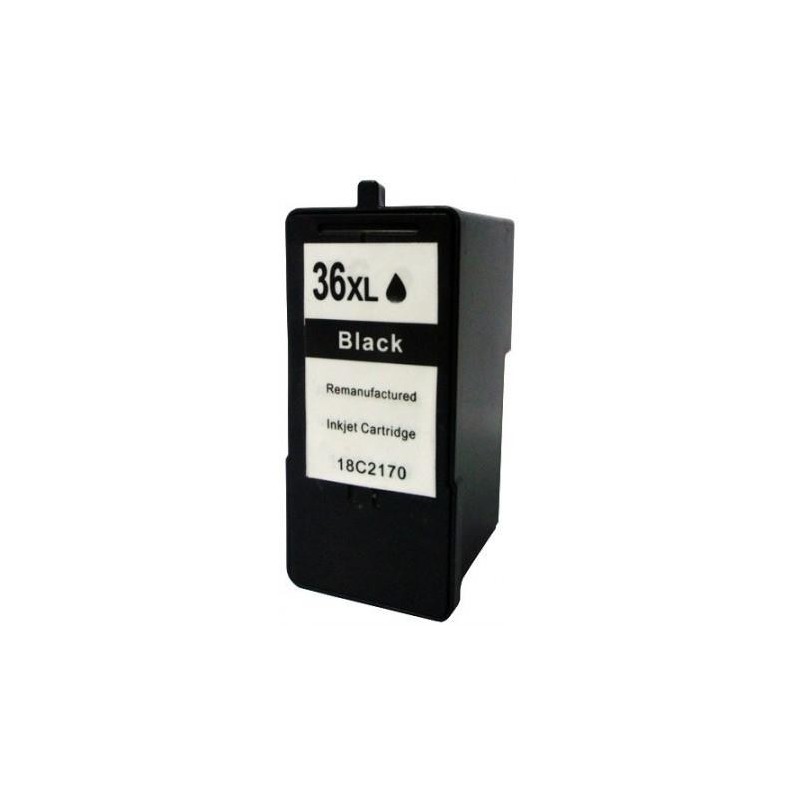 Lexmark no. 36XL Nero Compatibile per Lexmark Z2400  2410  2420  X3630  X3650  X