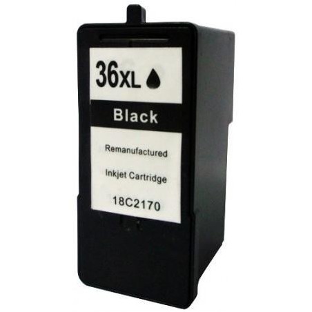 Lexmark no. 36XL Nero Compatibile per Lexmark Z2400  2410  2420  X3630  X3650  X