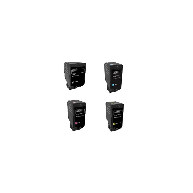 Lexmark CS421,CS521,CS622,CX421,CX522,CX622,CX625 Nero Toner compatibile