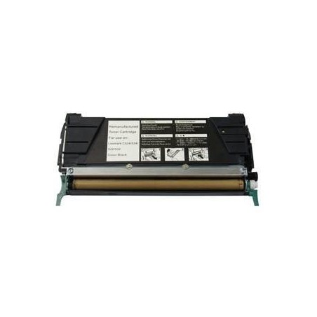 Lexmark C5220 Nero Toner Compatibile per C520 C522  C524  C530  532  534