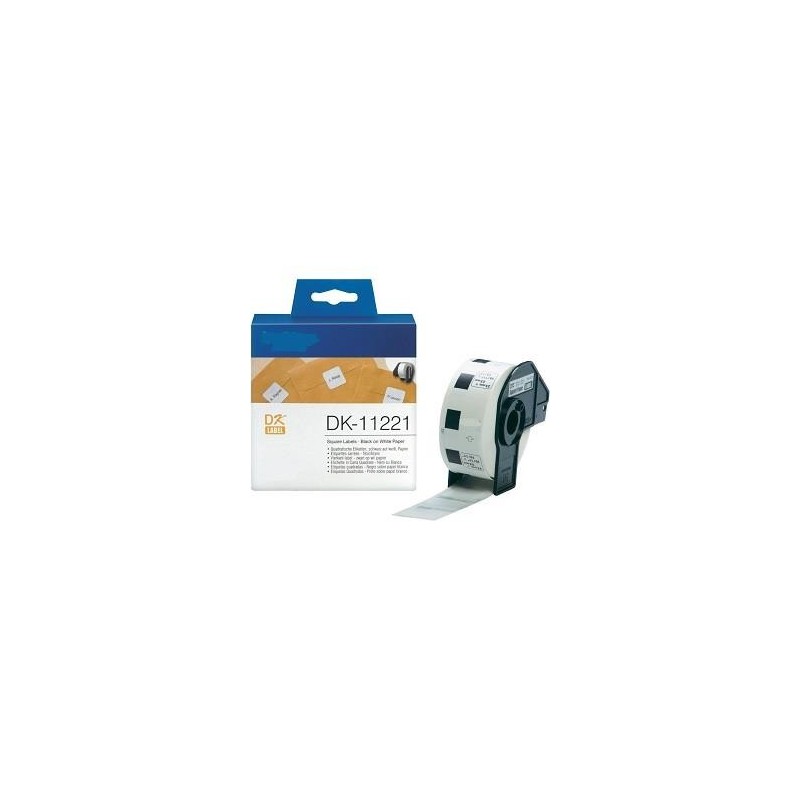 White 23mmX23mm 1000psc for Brother P-Touch QL1000 1050 1060