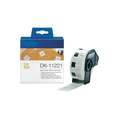 White 23mmX23mm 1000psc for Brother P-Touch QL1000 1050 1060